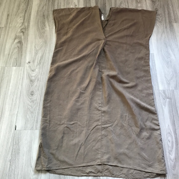 Zara Linen Dress Oversized Sleeveless Shift Womens S - Picture 1 of 9